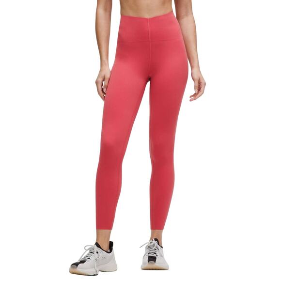 Lululemon Glow Up Super-High-Rise Tight 25" Desert Red Women's Sz 2 New With Tag - Picture 1 of 12